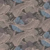 A. S. Creation Vliestapete Metropolitan Stories II Mio Koi Karpfen Grau Blau FSC