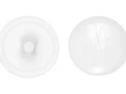 Abdeckkappe PZ1 Ø 10 mm Kunststoff Weiß 30 Stück