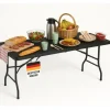 Albatros Buffettisch Klapptisch Schwarz