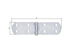Alberts Kistenband Dickschichtpassiviert 135 x 35 x 2 mm