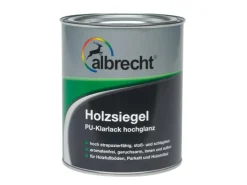 Albrecht Holzsiegel PU-Klarlack Transparent hochglänzend 750 ml