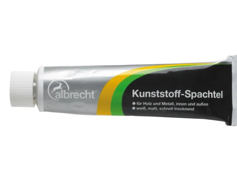 Albrecht Kunststoff-Spachtel Weiß 125 g