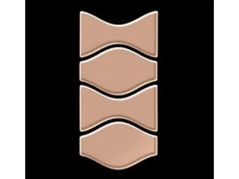 ALLOY Mosaik Fliese Massiv Metall Titan Hochglanz Kupfer 1,6mm Kismet & Karma-ti-am 1 Paket mit 10 Matten 0,86 m2 Kupfer