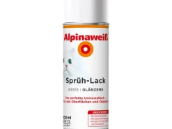 Alpina Alpinaweiß Sprüh-Lack 400 ml glänzend