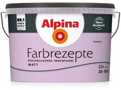 Alpina Farbrezepte Fliederfest matt 2,5 Liter