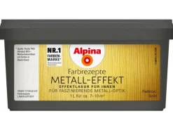 Alpina Farbrezepte Metall-Effekt Gold 1 Liter