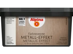 Alpina Farbrezepte Metall-Effekt Roségold matt 1 Liter
