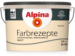 Alpina Farbrezepte Sweet Home matt 2,5 Liter