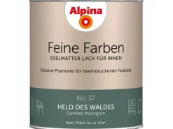 Alpina Feine Farben Lack No. 37 Held des Waldes® Grün edelmatt 750 ml