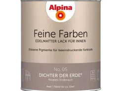 Alpina Feine Farben Lack No. 05 Dichter der Erde® Braun edelmatt 750 ml