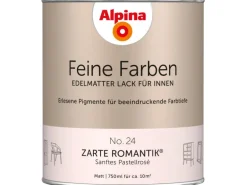 Alpina Feine Farben Lack No. 24 Zarte Romantik® Rosa edelmatt 750 ml
