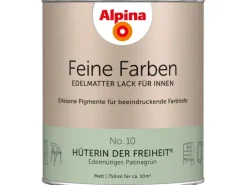 Alpina Feine Farben Lack No. 10 Hüterin der Freiheit® Grün edelmatt 750 ml