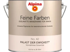 Alpina Feine Farben No. 42 Palast der Ewigkeit® Graurosa edelmatt 2,5 l