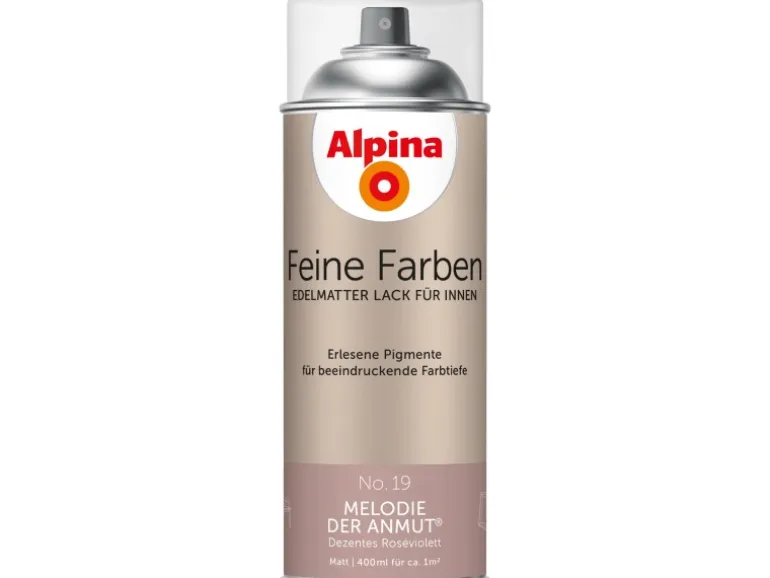 Alpina Feine Farben Sprühlack No. 19 Melodie der Anmut® edelmatt 400 ml
