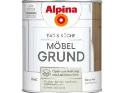 Alpina Möbel-Grund Bad & Küche Weiß 750 ml