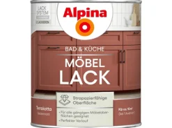 Alpina Möbel-Lack Bad & Küche Terrakotta Seidenmatt 750 ml