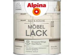 Alpina Möbel-Lack Bad & Küche Kreidefelsen Seidenmatt 750 ml