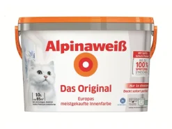 Alpina Wandfarbe Das Original Weiß Matt 11,5 l