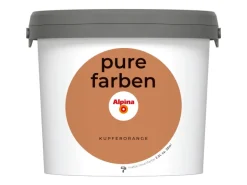 Alpina Wandfarbe Pure Farben Kupferorange 2,5 l