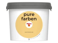 Alpina Wandfarbe Pure Farben Hafergelb 2,5 l