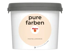 Alpina Wandfarbe Pure Farben Pastellorange 2,5 l