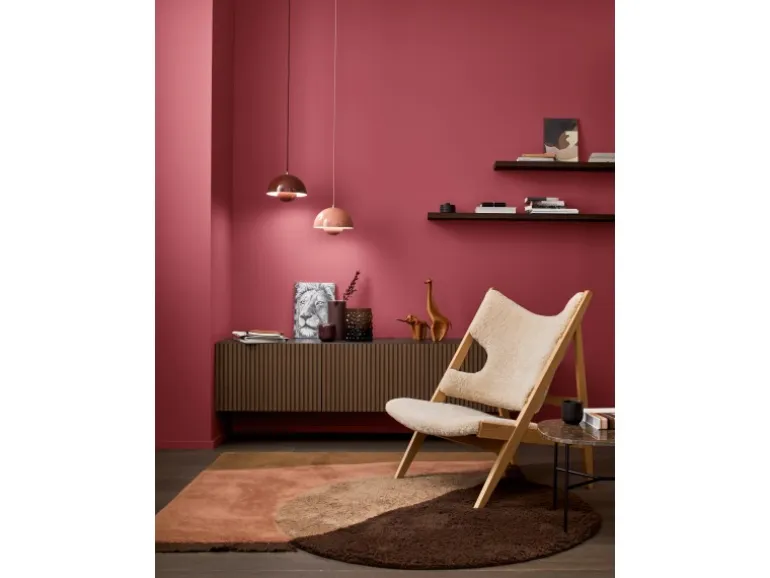 Alpina Wandfarbe Pure Farben Beerenrot 2,5 l