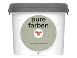 Alpina Wandfarbe Pure Farben Eukalyptusgrün 2,5 l