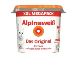 Alpinaweiß Wandfarbe Das Original Weiß Matt 20 l