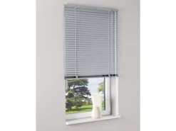 Aluminium Jalousie Burgos 120 cm x 160 cm Silber