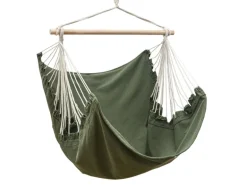 AMANKA XL-Hängesessel bis 100 kg Belastbar 155 x 125 cm Moosgrün