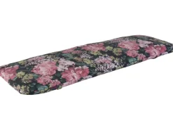 Angerer Bankkissen Dresden Schwarz Blumen 150 cm
