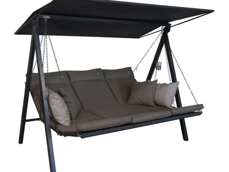 Angerer Hollywoodschaukel 3-Sitzer Lounge Smart Olive