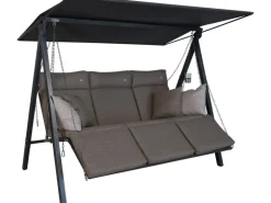 Angerer Hollywoodschaukel 3-Sitzer Lounge Smart Olive