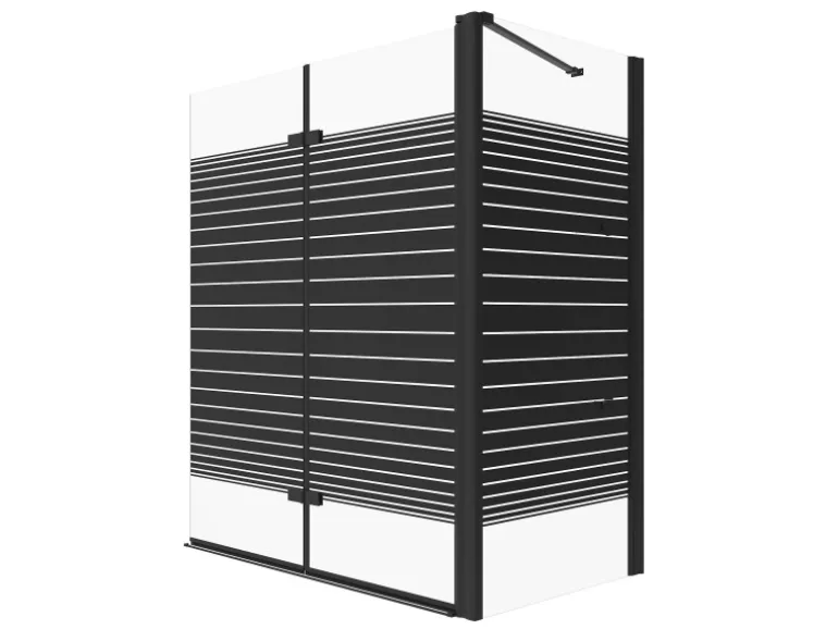 Aquabatos Duschwand für Badewanne Faltwand 120 x 70 x 140 cm Badewannenaufsatz Eck Duschtrennwand für Badewanne Badewannenfaltwand mit Seitenwand
