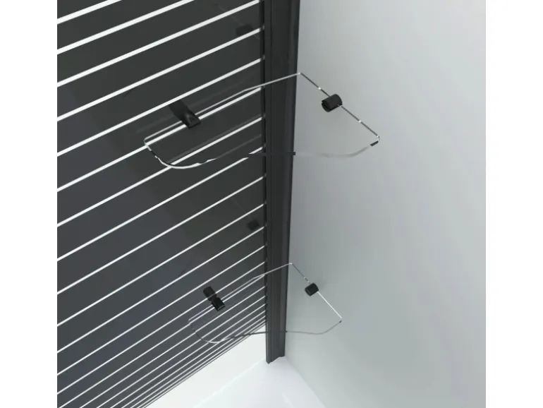 Aquabatos Duschwand für Badewanne Faltwand 120 x 70 x 140 cm Badewannenaufsatz Eck Duschtrennwand für Badewanne Badewannenfaltwand mit Seitenwand