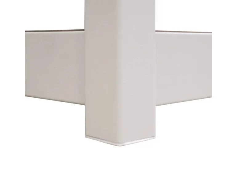 Ar Shelving Eckregal Erweiterungmodul Rivet Style 48 x 70 x 40 cm Grauweiß FSC®