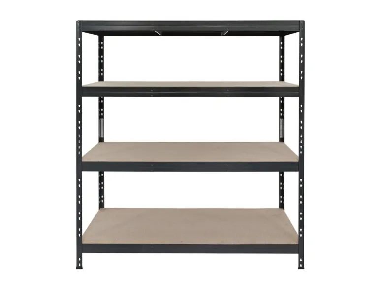 Ar Shelving Rivet Schwerlastregal 180 x 150 x 60 cm 4 Böden Anthrazit FSC®