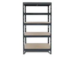 Ar Shelving Rivet Schwerlastregal 180 x 90 x 60 cm 5 Böden Anthrazit FSC®