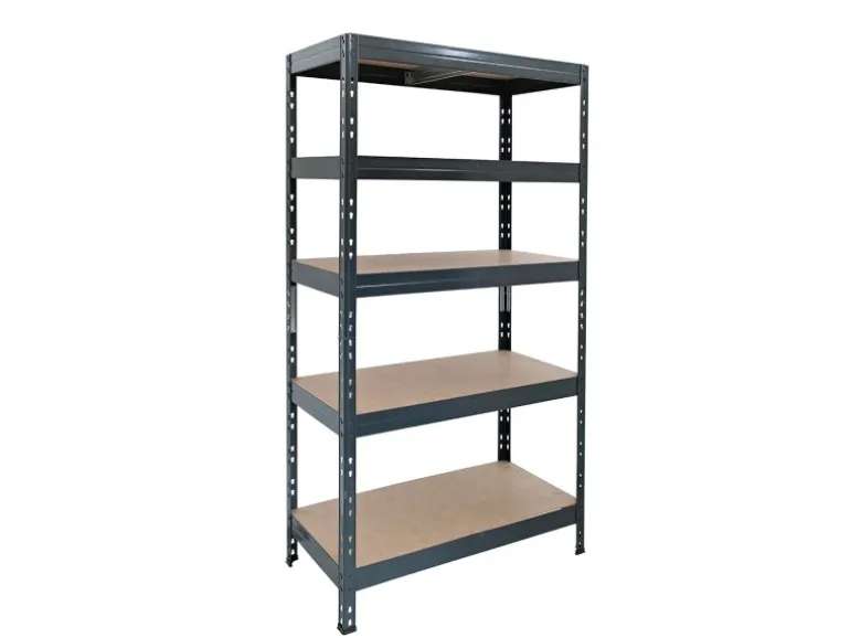 Ar Shelving Rivet Schwerlastregal 180 x 90 x 60 cm 5 Böden Anthrazit FSC®