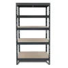 Ar Shelving Rivet Schwerlastregal 180 x 90 x 45 cm 5 Böden Anthrazit FSC®