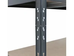 Ar Shelving Rivet Schwerlastregal 180 x 150 x 45 cm 5 Böden Anthrazit FSC®