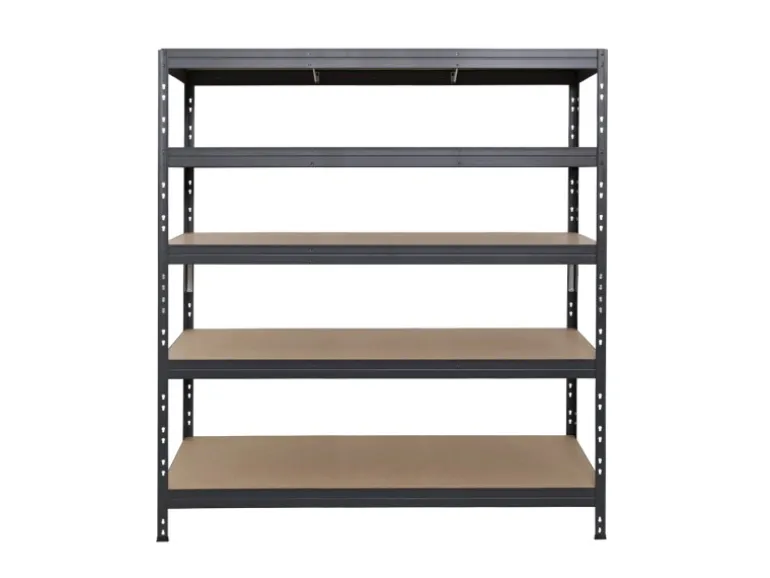 Ar Shelving Rivet Schwerlastregal 180 x 150 x 60 cm 5 Böden Anthrazit FSC®