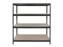 Ar Shelving Rivet Schwerlastregal 180 x 150 x 45 cm 4 Böden Anthrazit FSC®