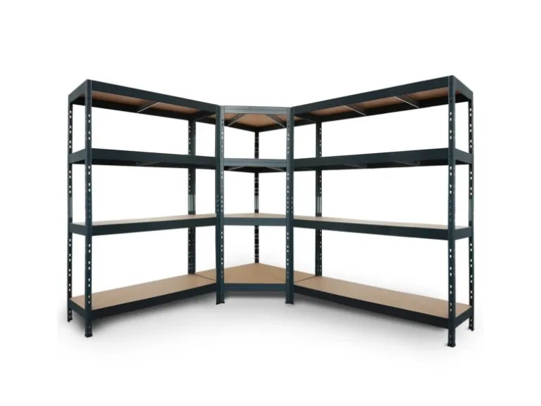 Ar Shelving Rivet Set 180 x 210 x 240 x 45 cm mit 4 HDF-Böden Anthrazit