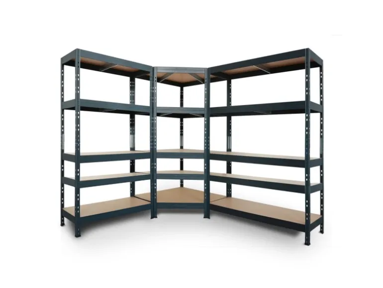 Ar Shelving Rivet Set 180 x 180 x 210 x 45 cm mit 5 HDF-Böden Anthrazit
