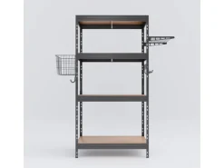Ar Shelving Rivet Set 180 x 90 x 45 cm 4 HDF-Böden mit Rivet Zubehör
