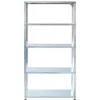 Ar Shelving Schraubregal Verzinkt 200 x 100 x 50 cm 5 Böden 100 kg