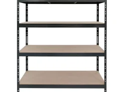 Ar Shelving Schwerlast Steckregal Rivet XL 180cm x 160cm x 60cm 4BAnthrazit FSC®