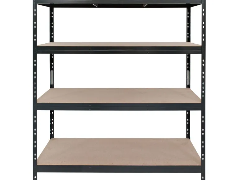 Ar Shelving Schwerlast Steckregal Rivet XL 180cm x 160cm x 60cm 4BAnthrazit FSC®