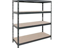 Ar Shelving Schwerlast Steckregal Rivet XL 180cm x 160cm x 60cm 4BAnthrazit FSC®
